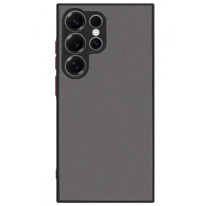 Mey İthalat®  Samsung Galaxy S25 Ultra Kılıf Montreal Silikon Kapak - Siyah
