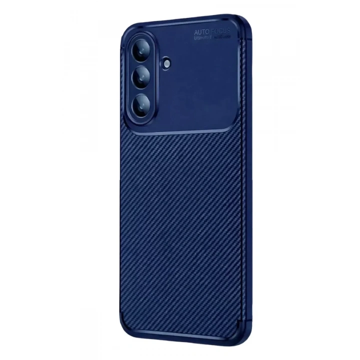 Mey İthalat®  Samsung Galaxy S26 Auto Focus Karbon Kapak - Lacivert