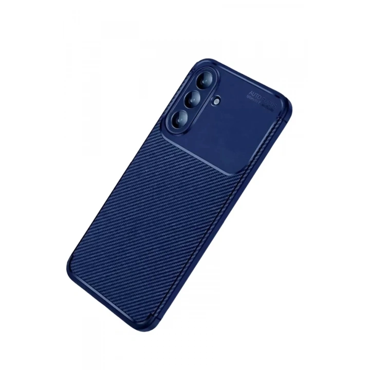 Mey İthalat®  Samsung Galaxy S26 Auto Focus Karbon Kapak - Lacivert