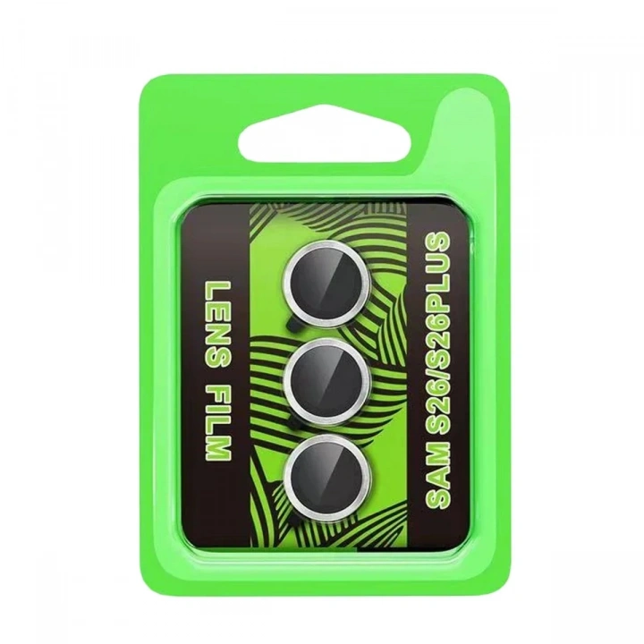 Mey İthalat®  Samsung Galaxy S26 Plus Raze Metal Kamera Lens - Gümüş