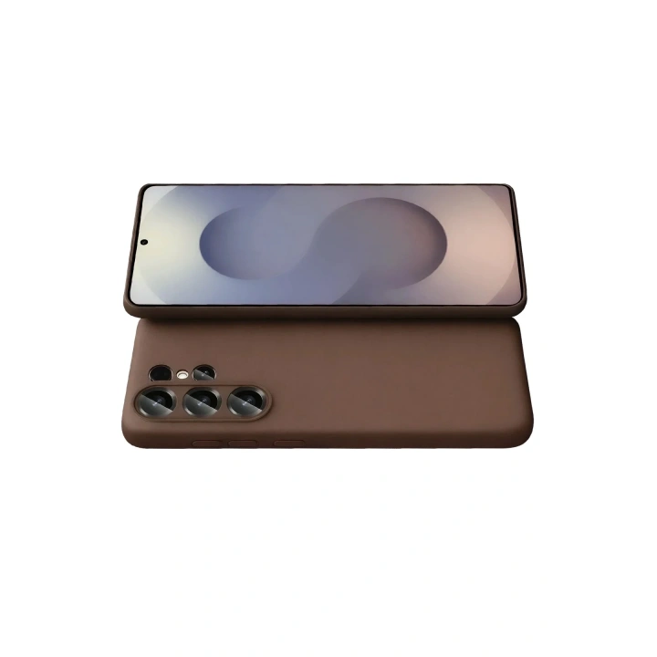 Mey İthalat®  Samsung Galaxy S26 Ultra First Silikon - Kahverengi