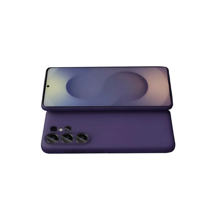 Mey İthalat®  Samsung Galaxy S26 Ultra First Silikon - Mürdüm