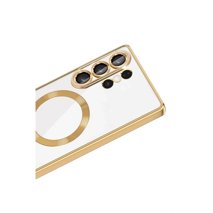 Mey İthalat®  Samsung Galaxy S26 Ultra Kross Magneticsafe Kapak - Gold