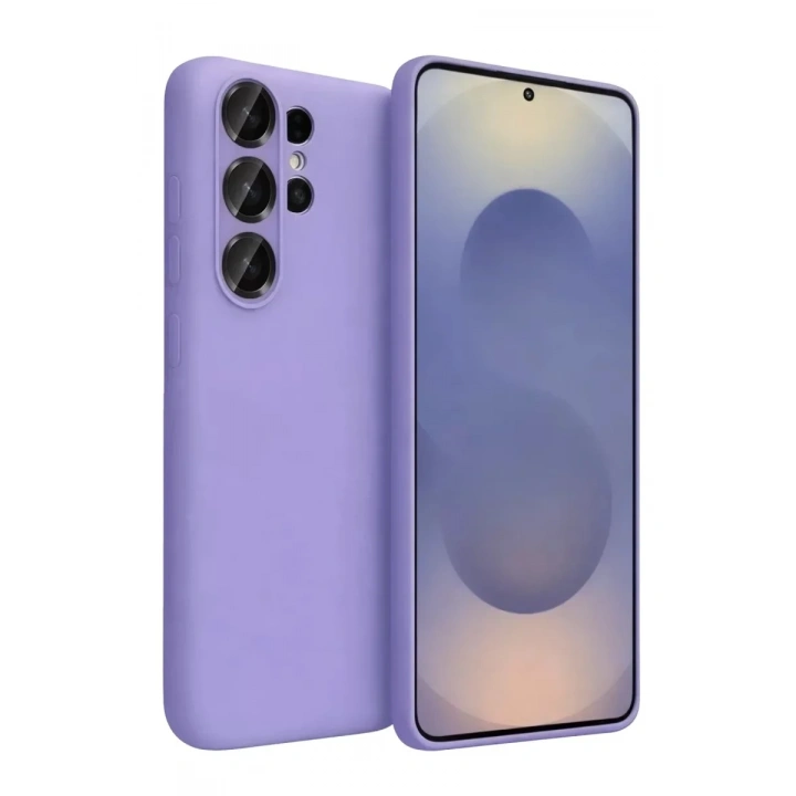Mey İthalat®  Samsung Galaxy S26 Ultra Nano içi Kadife Silikon - Lila