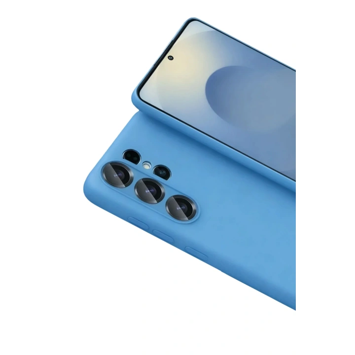 Mey İthalat®  Samsung Galaxy S26 Ultra Nano içi Kadife Silikon - Mavi