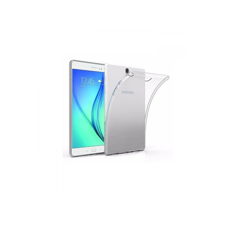 Mey İthalat®  Samsung Galaxy T560 Tab E 9.7 Kılıf Tablet Şeffaf Silikon