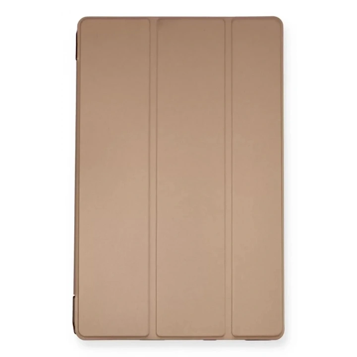 Mey İthalat®  Samsung Galaxy T970 Tab S7 Plus 12.4 Kılıf Tablet Smart Kılıf - Rose Gold