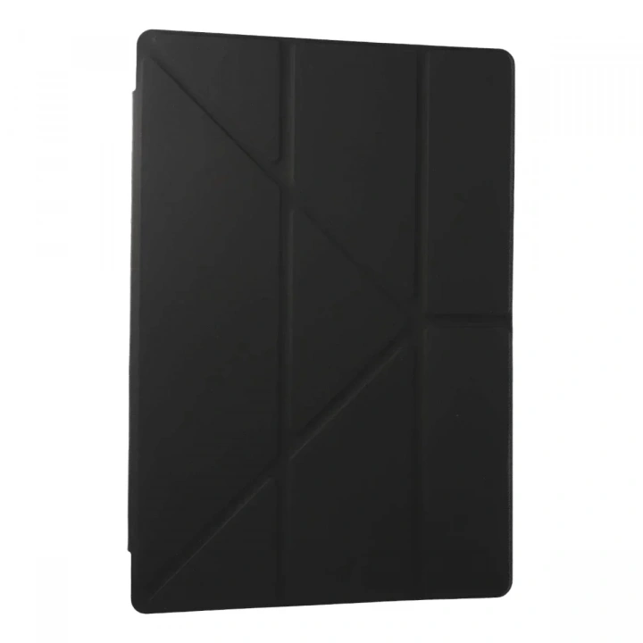 Mey İthalat®  Samsung Galaxy Tab A9 Plus Kılıf Kalemlikli Mars Tablet Kılıfı - Koyu Gri