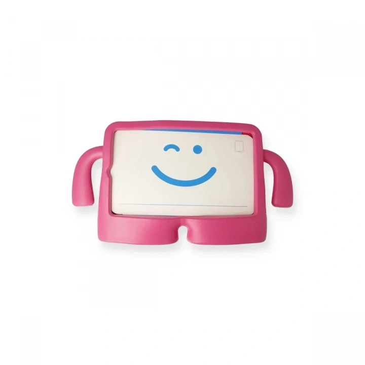 Mey İthalat®  Samsung Galaxy Tab A9 Plus Kılıf Karakter Tablet Silikon - Pembe