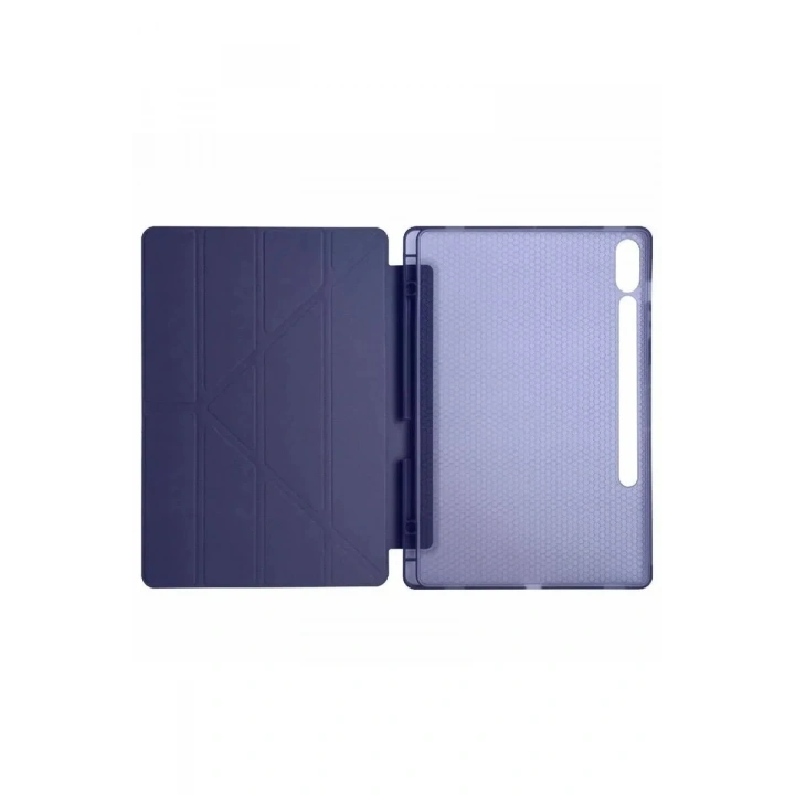 Mey İthalat®  Samsung Galaxy X510 Tab S9 FE 11 Kılıf Kalemlikli Mars Tablet Kılıfı - Lacivert