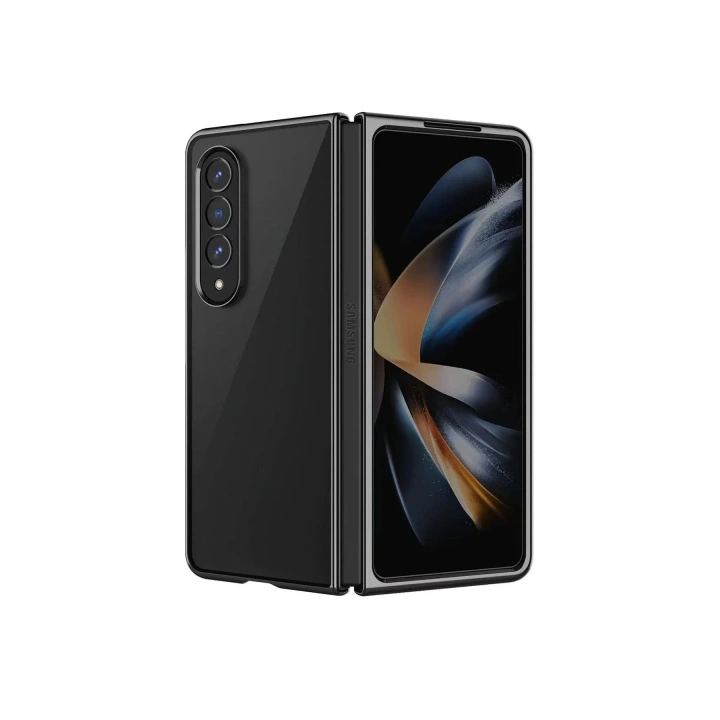 Mey İthalat®  Samsung Galaxy Z Fold 4 Kılıf Fold Element Kapak - Siyah