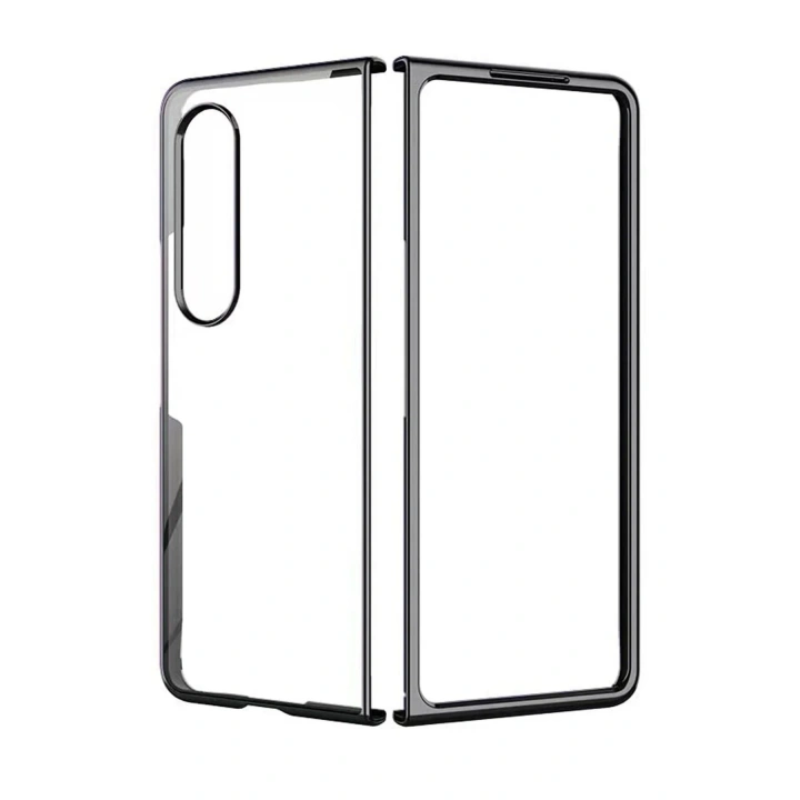Mey İthalat®  Samsung Galaxy Z Fold 4 Kılıf Fold Element Kapak - Siyah