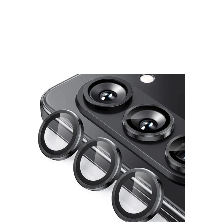 Mey İthalat®  Samsung Galaxy Z Fold 5 Valdez Metal Kamera Lens - Siyah