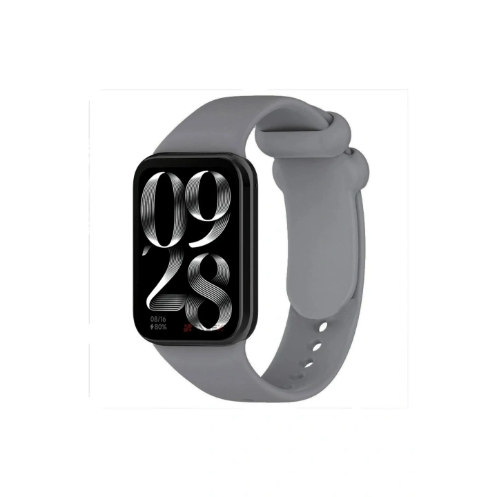 Mey İthalat®   Smart Band 8 Pro Klasik Kordon - Füme