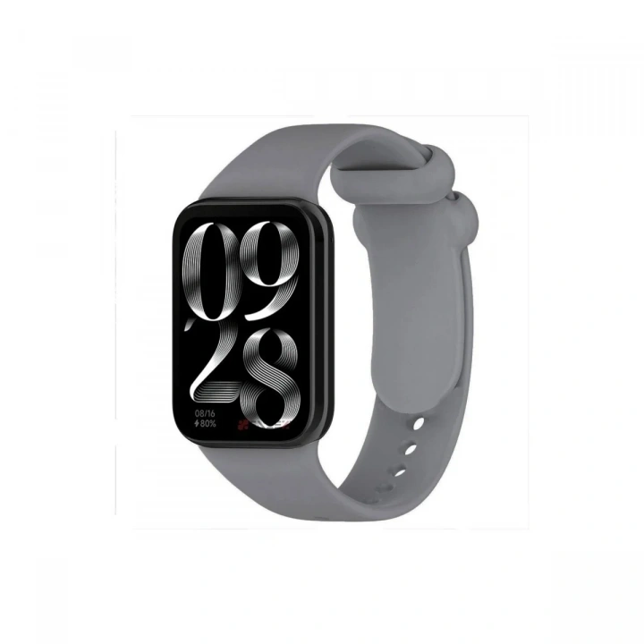 Mey İthalat®   Smart Band 8 Pro Klasik Kordon - Füme