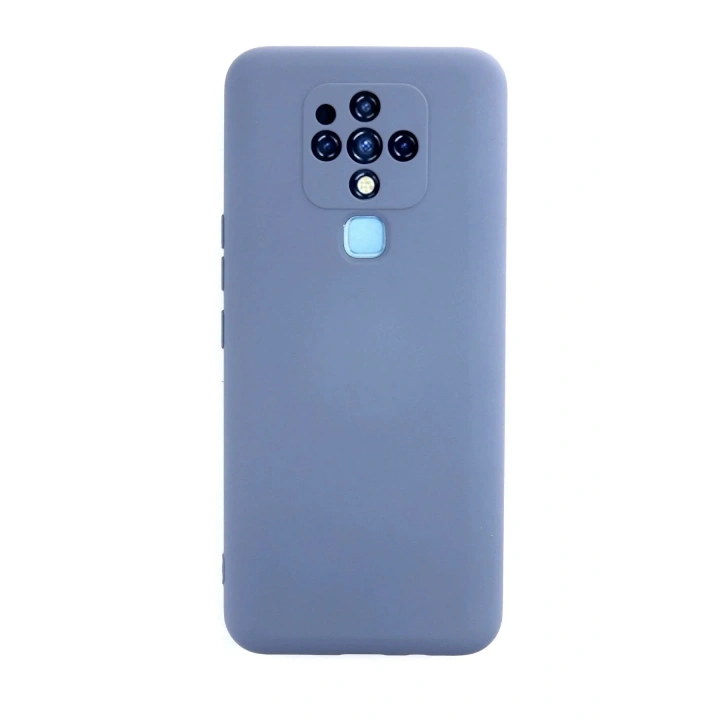Mey İthalat®  Tecno Camon 16 Kılıf Nano içi Kadife Silikon - Gri