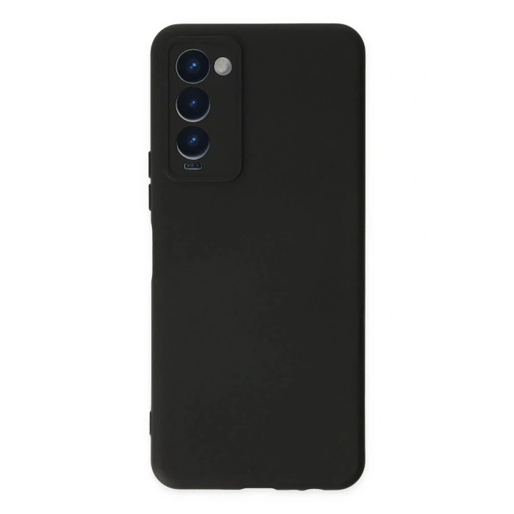 Mey İthalat®  Tecno Camon 18 Kılıf Nano içi Kadife Silikon - Siyah
