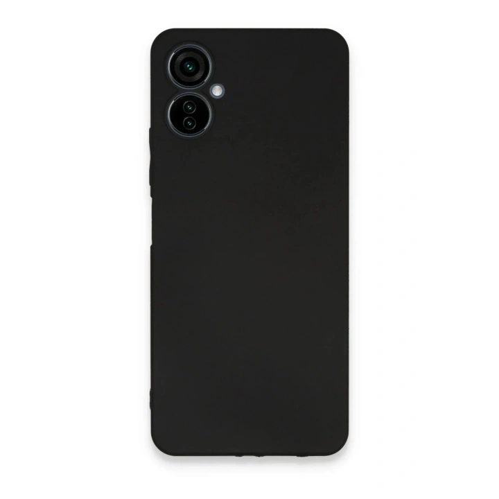 Mey İthalat®  Tecno Camon 19 Neo Kılıf First Silikon - Siyah
