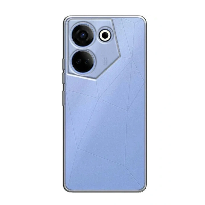 Mey İthalat®  Tecno Camon 20 Pro 5G Kılıf Lüx Şeffaf Silikon