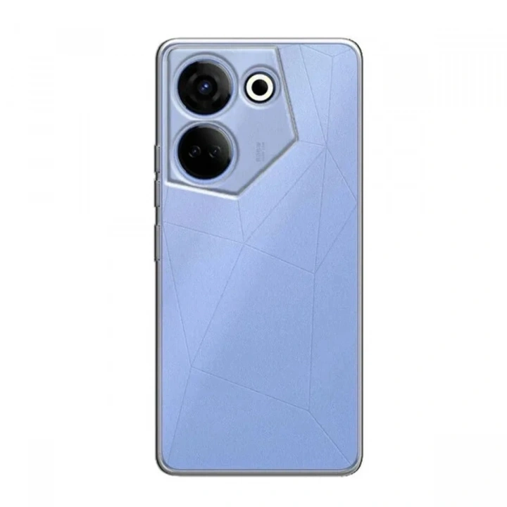 Mey İthalat®  Tecno Camon 20 Pro 5G Kılıf Lüx Şeffaf Silikon
