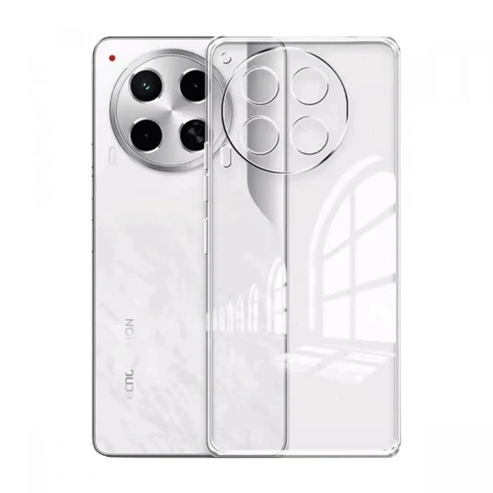 Mey İthalat®  Tecno Camon 30 Kılıf Lüx Şeffaf Silikon