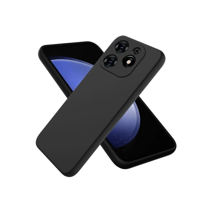 Mey İthalat®  Tecno Spark Go 2024 Kılıf First Silikon - Siyah