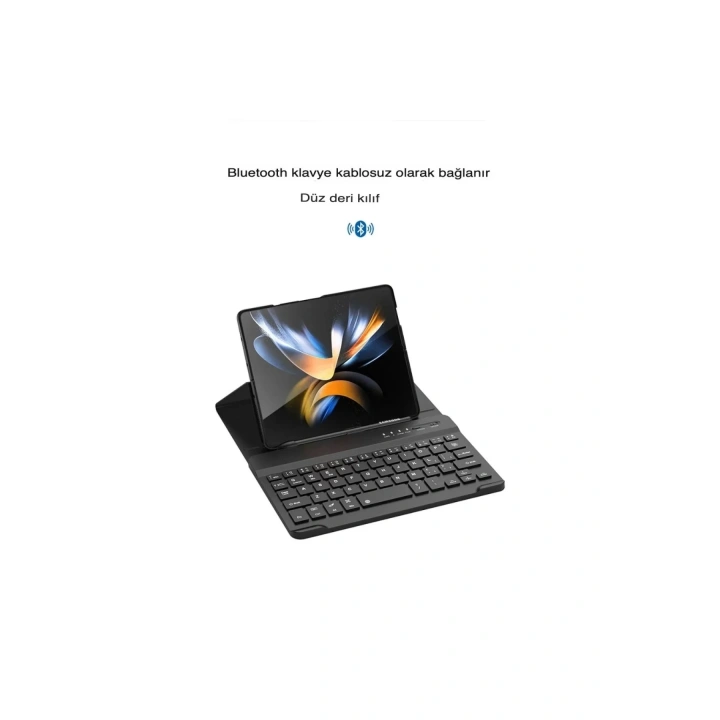 Mey İthalat®  Universal Universal Kılıf Fold Klavye - Siyah