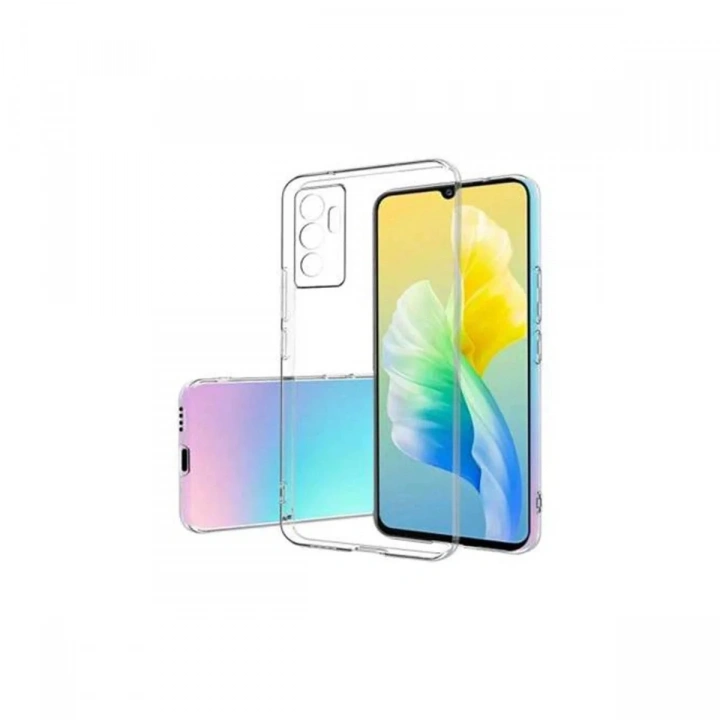 Mey İthalat®  Vivo V23 5G Kılıf Lüx Şeffaf Silikon