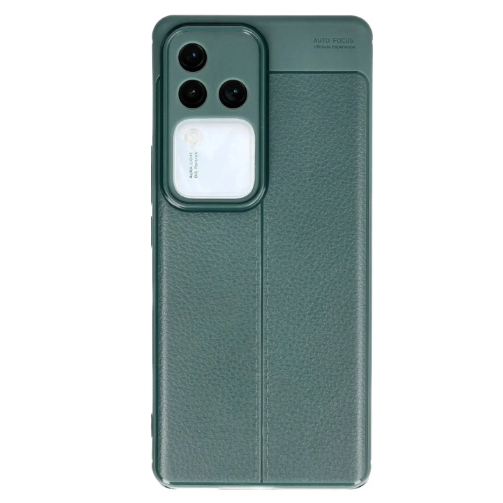 Mey İthalat®  Vivo V30 5G Kılıf Auto Focus Kapak - Koyu Yeşil