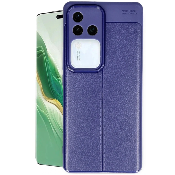 Mey İthalat®  Vivo V30 5G Kılıf Auto Focus Kapak - Lacivert