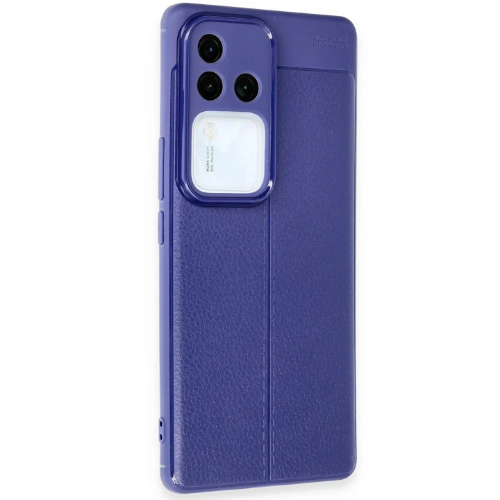 Mey İthalat®  Vivo V30 5G Kılıf Auto Focus Kapak - Lacivert