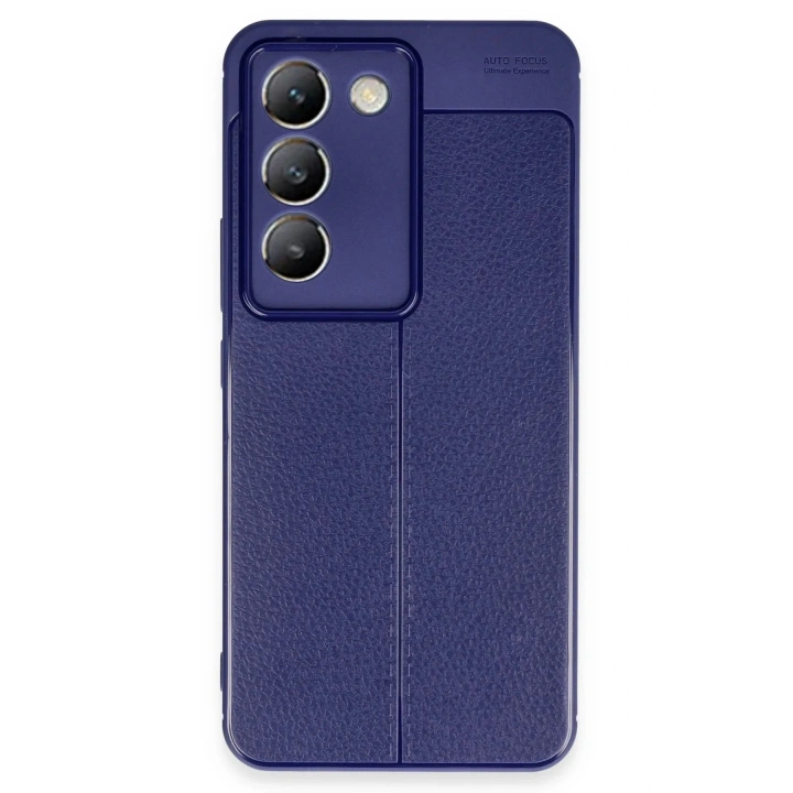 Mey İthalat®  Vivo V30 Lite 4G Kılıf Auto Focus Kapak - Lacivert