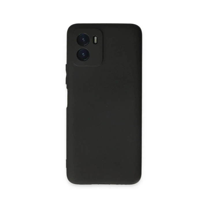 Mey İthalat®  Vivo Y15S Kılıf First Silikon - Siyah