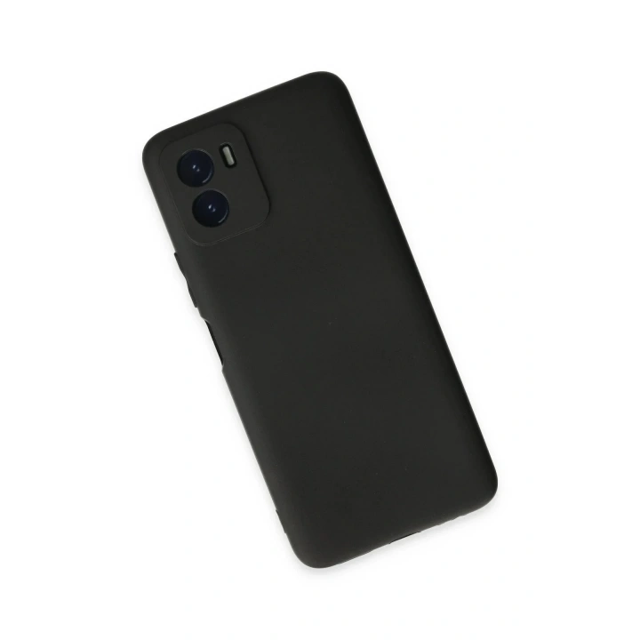 Mey İthalat®  Vivo Y15S Kılıf First Silikon - Siyah