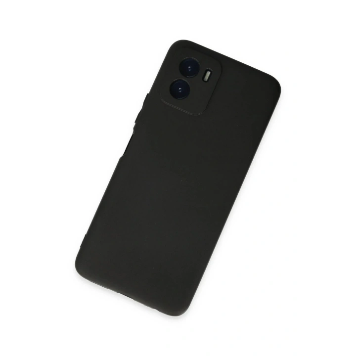 Mey İthalat®  Vivo Y15S Kılıf First Silikon - Siyah