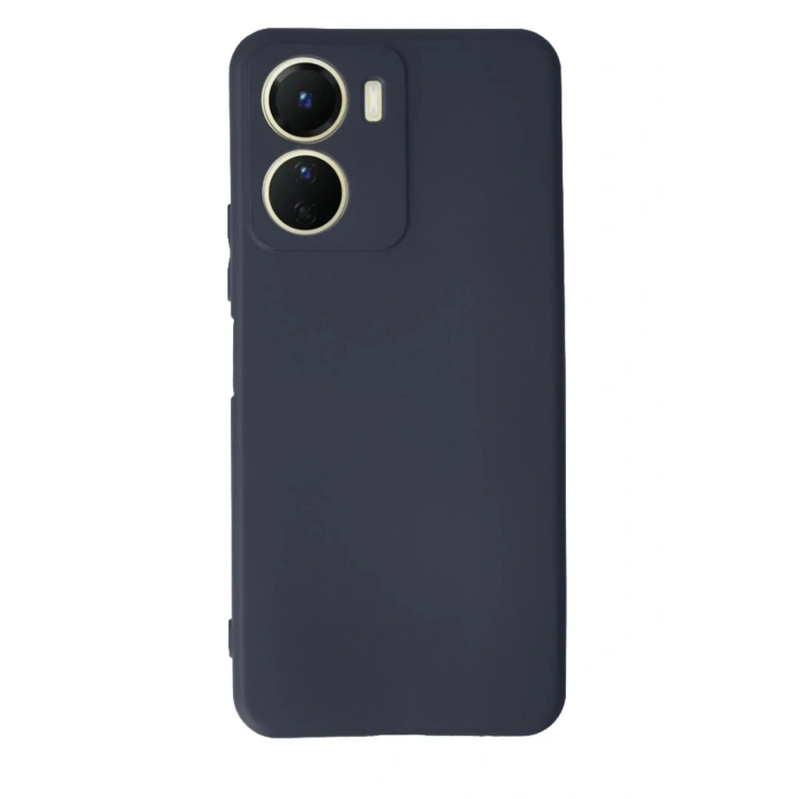 Mey İthalat®  Vivo Y16 Kılıf First Silikon - Lacivert