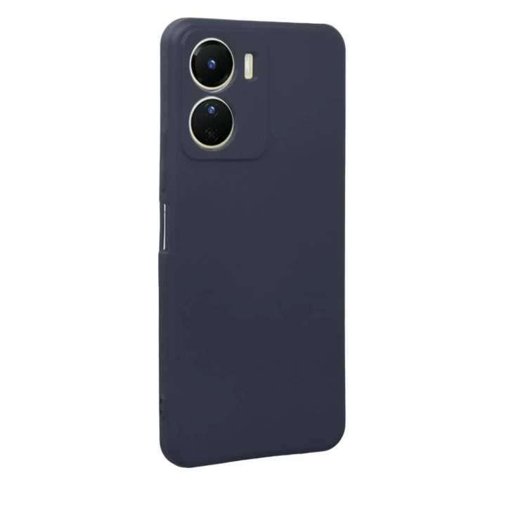 Mey İthalat®  Vivo Y16 Kılıf First Silikon - Lacivert