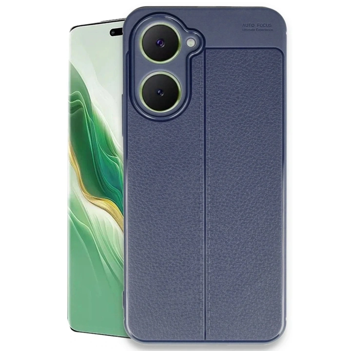 Mey İthalat®  Vivo Y18 Kılıf Auto Focus Kapak - Lacivert