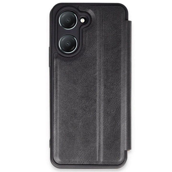 Mey İthalat®  Vivo Y18 Kılıf Flip Cover - Siyah