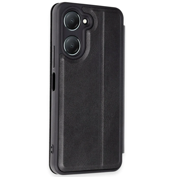 Mey İthalat®  Vivo Y18 Kılıf Flip Cover - Siyah