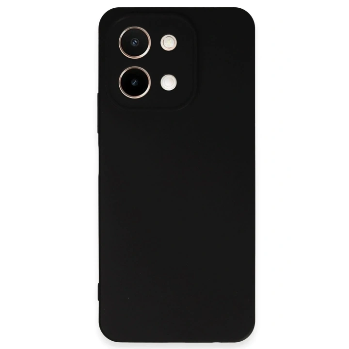 Mey İthalat®  Vivo Y28 Kılıf First Silikon - Siyah