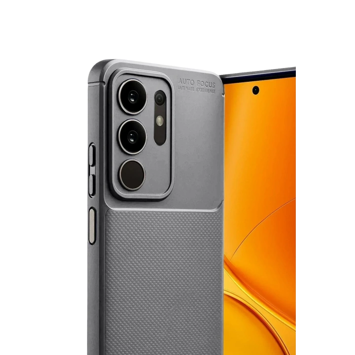 Mey İthalat®  Vivo Y29 4G Auto Focus Karbon Kapak - Gri