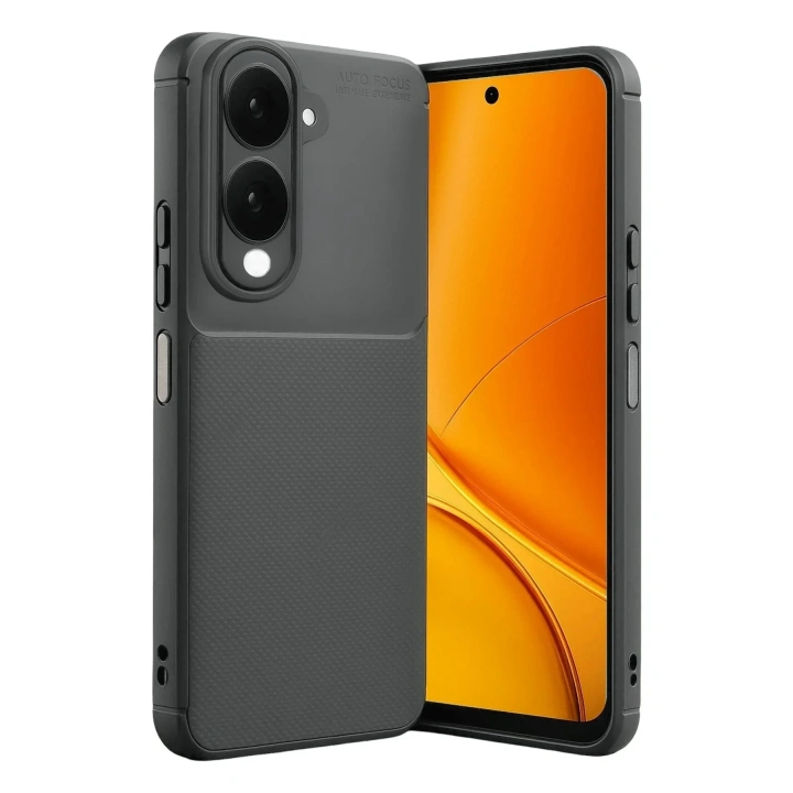 Mey İthalat®  Vivo Y29S Auto Focus Karbon Kapak - Gri