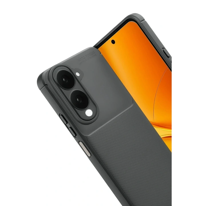 Mey İthalat®  Vivo Y29S Auto Focus Karbon Kapak - Gri