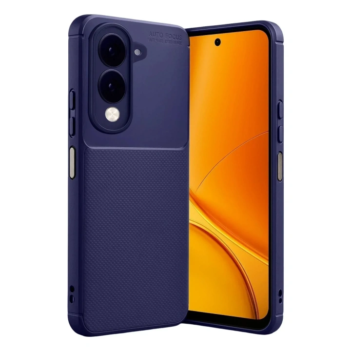 Mey İthalat®  Vivo Y29S Auto Focus Karbon Kapak - Lacivert