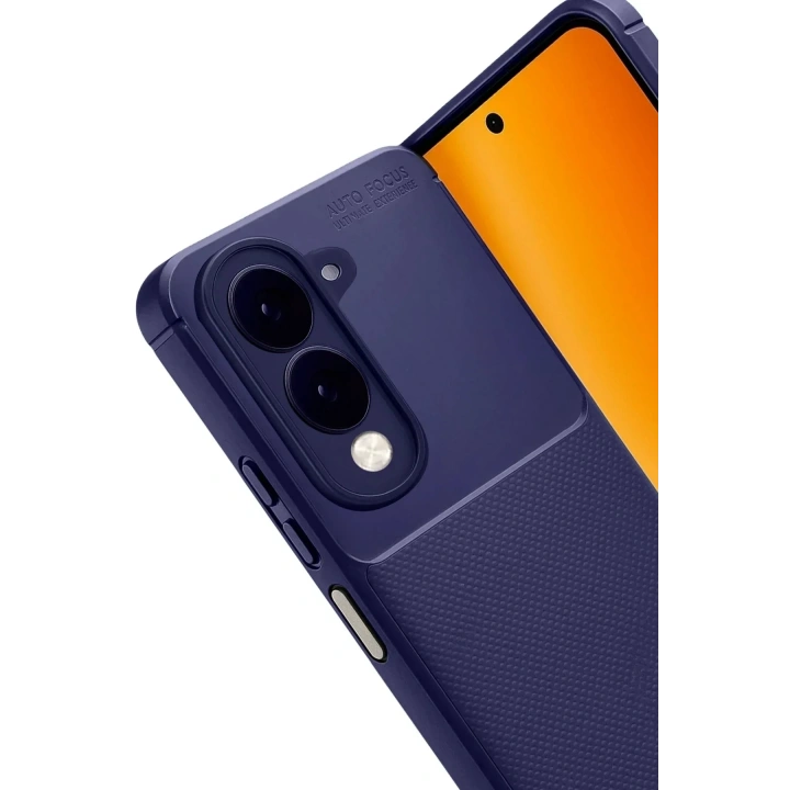 Mey İthalat®  Vivo Y29S Auto Focus Karbon Kapak - Lacivert