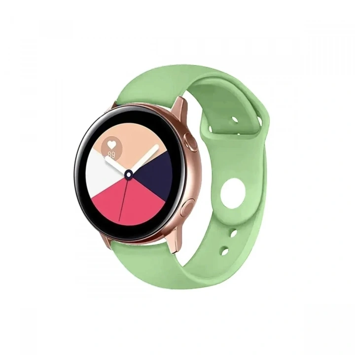 Mey İthalat®  Watch 20mm Klasik Kordon - Açık Yeşil