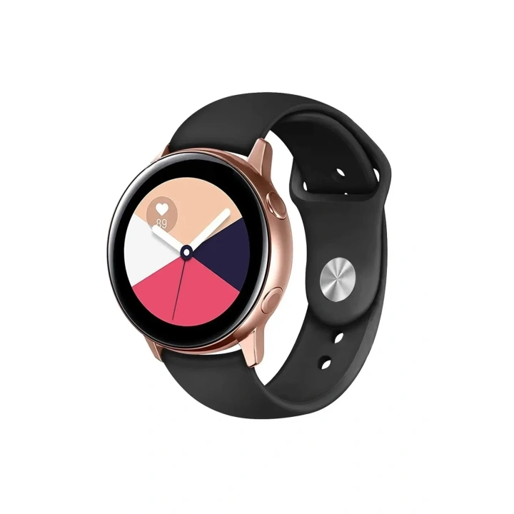 Mey İthalat®  Watch 20mm Klasik Kordon - Siyah