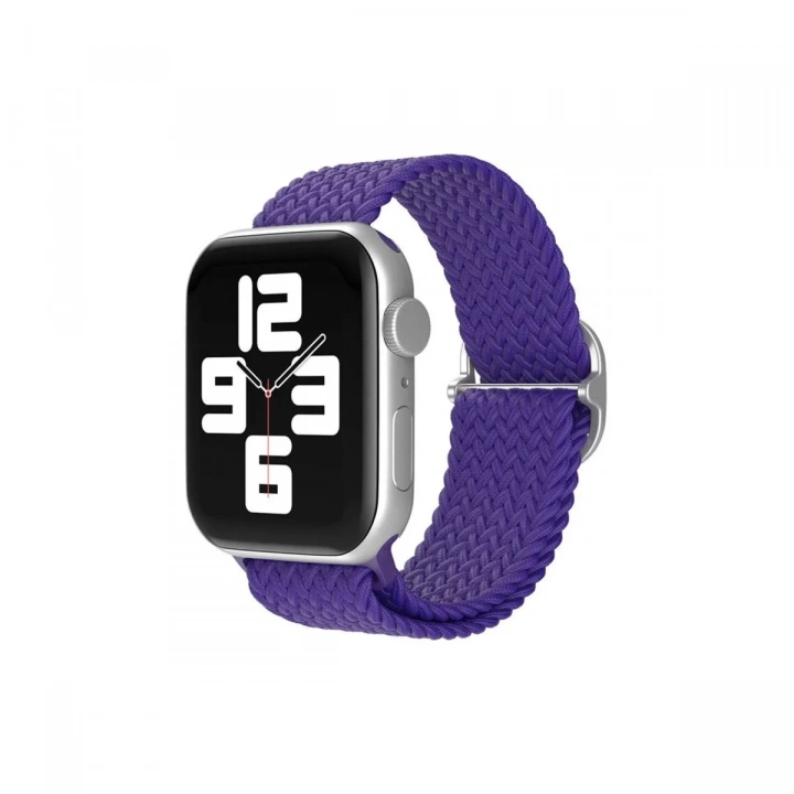 Mey İthalat®  Watch 20mm Star Kordon - Mor