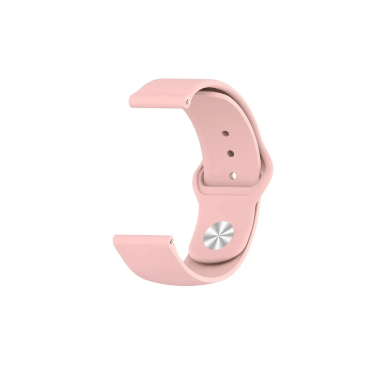 Mey İthalat®  Watch 22mm Klasik Kordon - Pembe